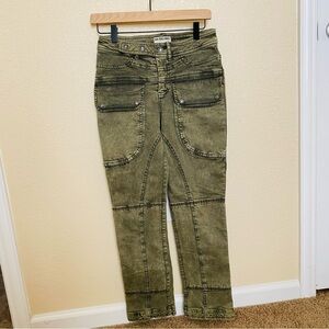 We The Free Acid Washed Utility Pants